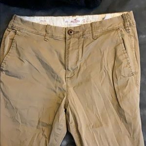 Hollister skinny chino. Dark khaki